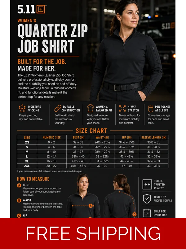 LCES 5.11 JOB SHIRT WOMENS